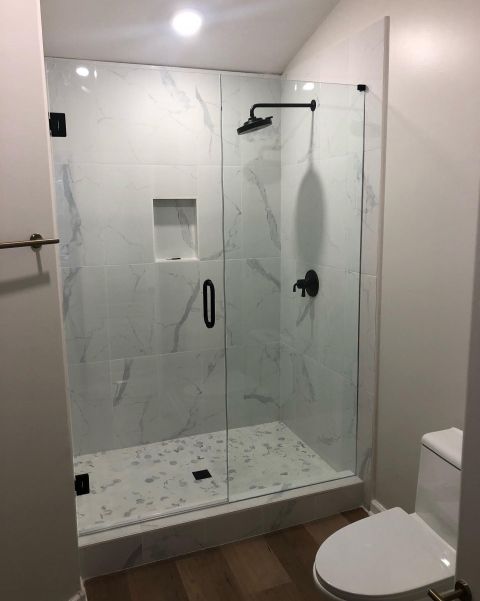 Image depicting the Service Shower Glass Installation